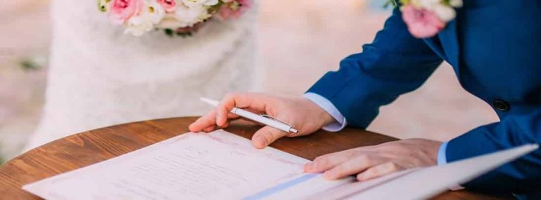 expediente de matrimonio